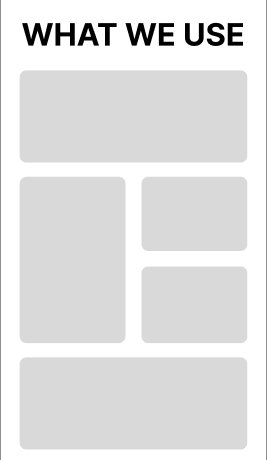 LOW FIDELITY WIREFRAMES