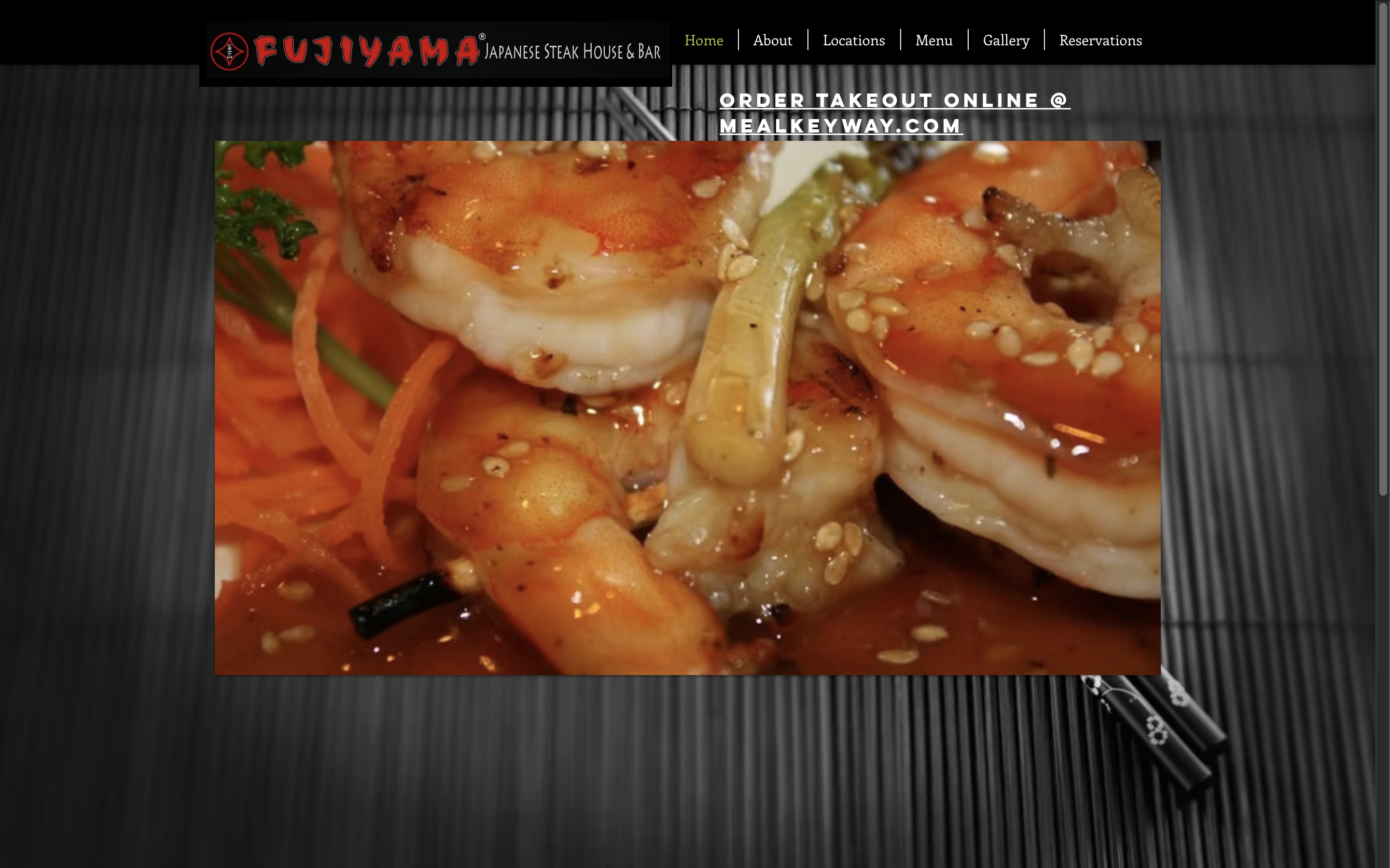 Fujiyama Website Before